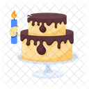 Candle Cake  Icon