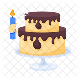 Candle Cake  Icon