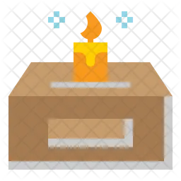 Candle Donation  Icon