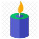 Candle Flat Icon  Icon