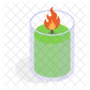 Candle Glass  Icon