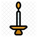 Candle Holder Tradition Fire Icon