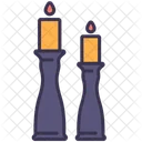 Candle Holder Decor Icon