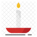 Candle Christmas Traditions Christmas Decorations Icon