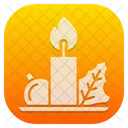 Candle Christmas Xmas Icon