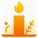 Candle Christmas Xmas Icon