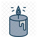 Candle Light Christmas Icon