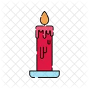 Candle Light Decoration Icon