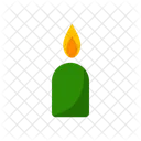 Candle Light Decoration Icon