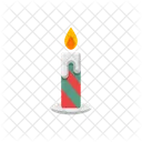 Candle Light Decoration Icon