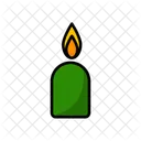 Candle Light Decoration Icon