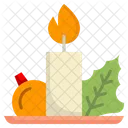 Candle Christmas Xmas Icon