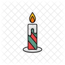 Candle Light Decoration Icon