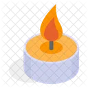 Tea Light Candle Candlelight Icon