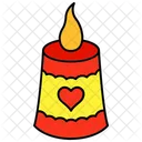 Candle Wax Candle Light Source Icon