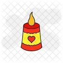 Candle Wax Candle Light Source Icon