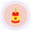 Candle Wax Candle Light Source Icon