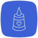 Candle Wax Candle Light Source Icon