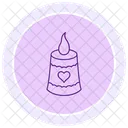Candle Wax Candle Light Source Icon