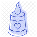 Candle Wax Candle Light Source Icon