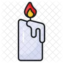 Candle Fire Flame Icon