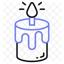 Candle Candlelight Candlestick Icon
