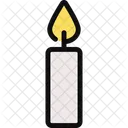 Candle Light Decoration Icon