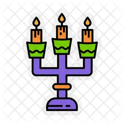 Candle Lamp  Icon