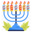 Candle menorah  Icon