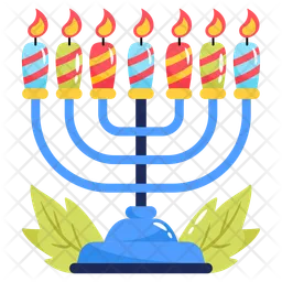 Candle menorah  Icon