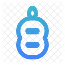 Candle number eight  Icon