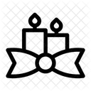 Candle Ribbon  Icon