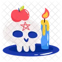 Candle skull  Icon