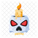 Candle Skull  Symbol