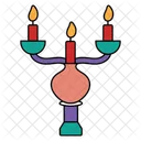 Candle Stand Candle Light Icon