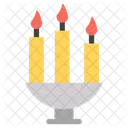 Candle Stand Candles Candle Flame Icon