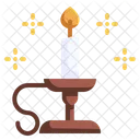 Candle Stand Christmas Icon