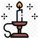 Candle Stand Christmas Icon