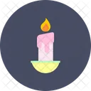 Candle Light Lamp Icon