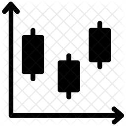 Candle Stick Graph Icon Of Glyph Style Available In Svg Png Eps Ai Icon Fonts