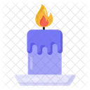 Candlelight Candle Wax Light Icon