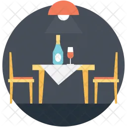 Candlelight Dinner  Icon