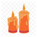 Candles Light Ritual Icon