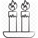 Celebration Decoration Candle Icon