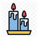 Candles Celebration Candle Stand Icon
