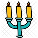 Candles Stand Fire Icon