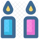 Thanksgiving Candles Light Icon