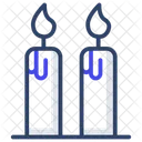 Candles Paraffins Candlesticks Icon