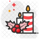 Candles Decoration Fire Icon