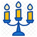 Candles Halloween Decoration Candle Festival Icon